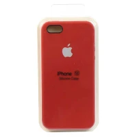قاب سیلیکونی iPhone 5 قرمز تیره