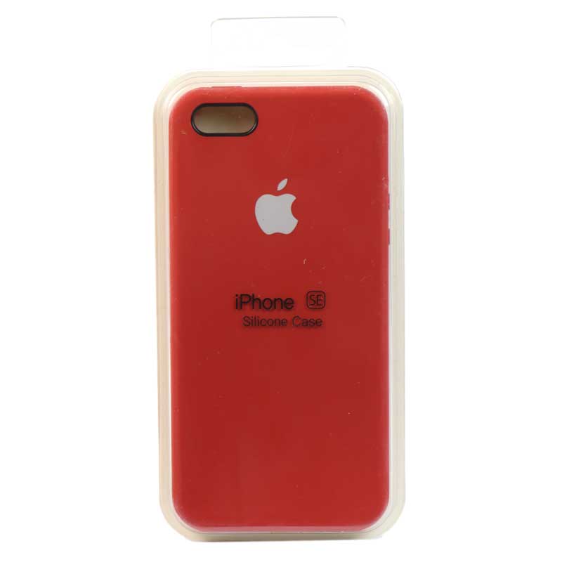 قاب سیلیکونی iPhone 5 قرمز تیره