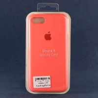 قاب سیلیکونی iPhone 7/8/SE 2020 گلبهی فسفری