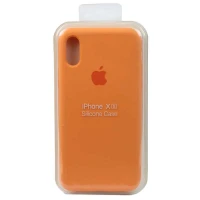 قاب سیلیکونی iPhone X/XS نارنجی