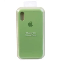 قاب سیلیکونی iPhone X/XS سبز روشن