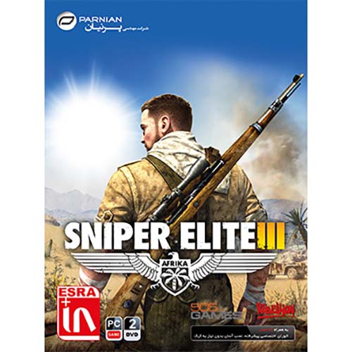 Sniper Elite III PC 2DVD پرنیان