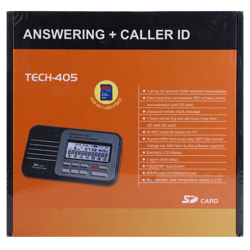 رکوردر مکالمات تلفنی مدل TECH-405