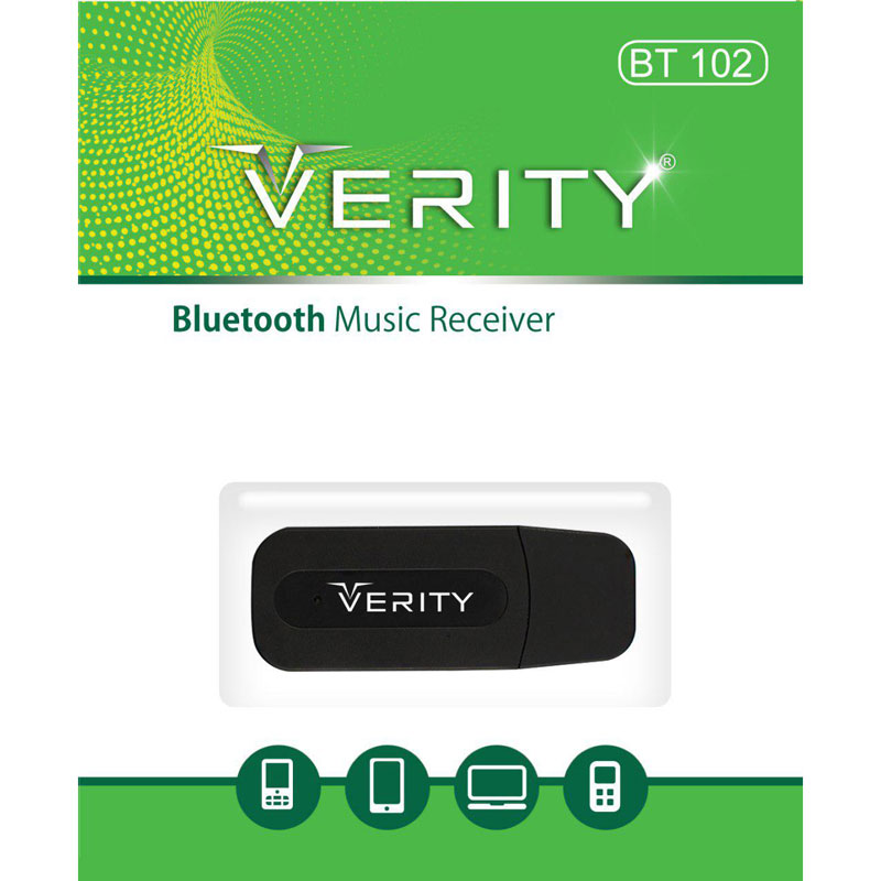 گیرنده بلوتوث VERITY BT102 USB