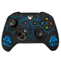 روکش دسته بازی Xbox طرح کراش GTR آبی