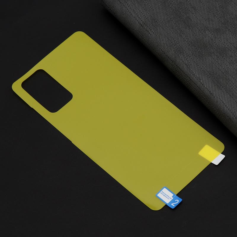 برچسب پشت تمام چسب زرد Samsung Note 20