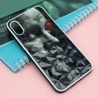 قاب طرحدار دیاموند کد8 آیفون iPhone X/XS سری B
