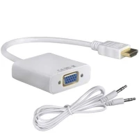 مبدل HDMI To VGA + کابل صدا