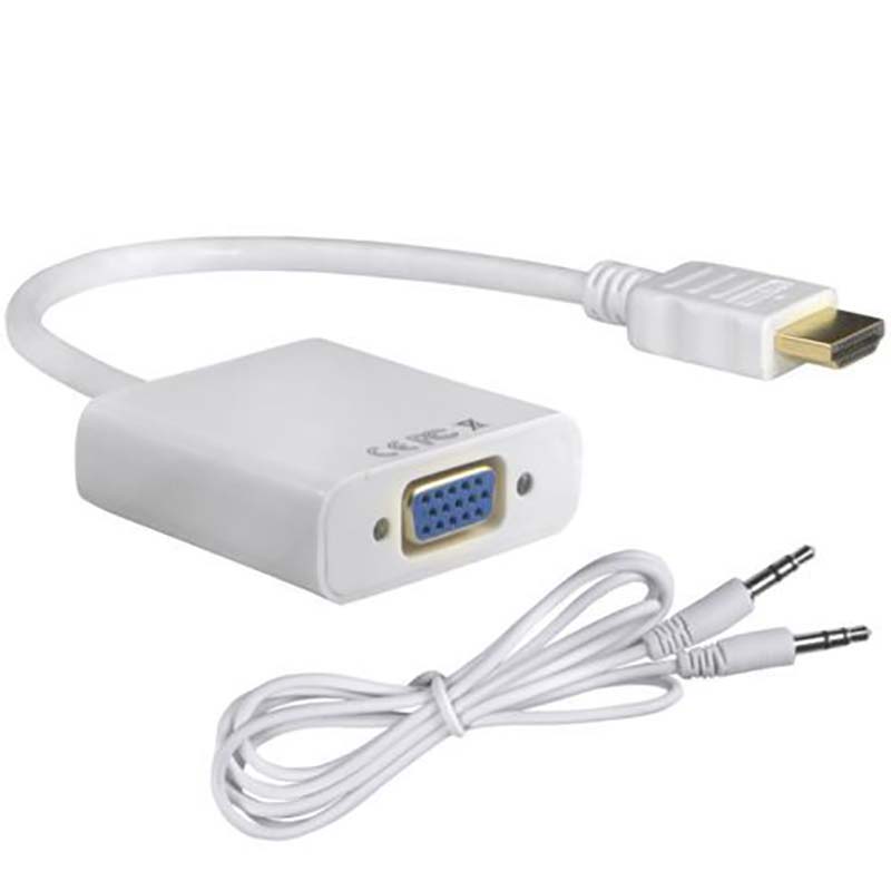 مبدل HDMI To VGA + کابل صدا