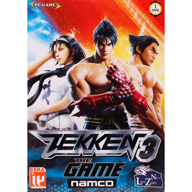 بازی Tekken 3 1DVD لوح زرین مناسب برای PC