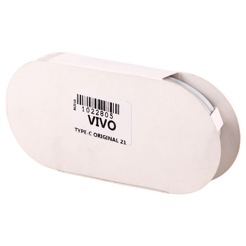 کابل تایپ سی فست شارژ اورجینال Vivo Version 21 6A 65W 1m