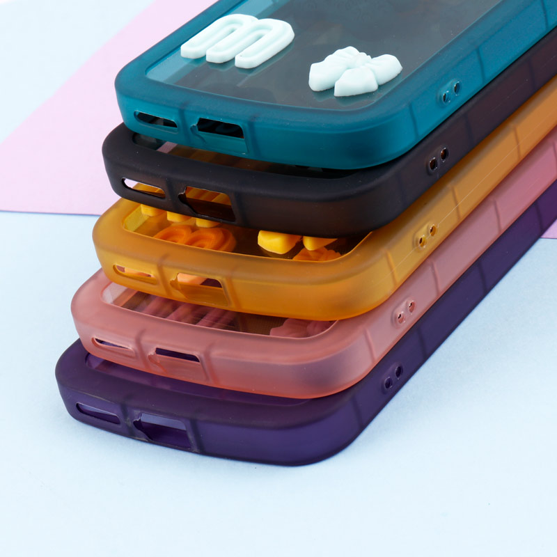 قاب برجسته عروسکی محافظ لنزدار + آویز قلبی Xiaomi Poco X4 Pro 5G