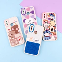 قاب طرح نقاشی محافظ لنزدار Samsung Galaxy A10s