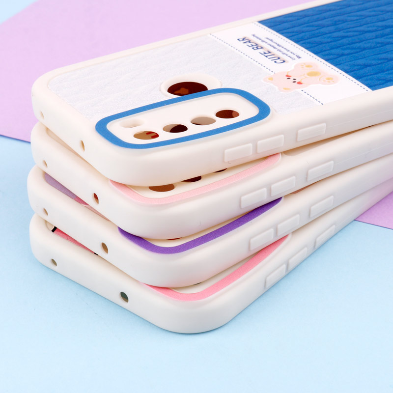قاب طرح نقاشی محافظ لنزدار Xiaomi Redmi Note 8