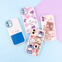 قاب طرح نقاشی محافظ لنزدار iPhone 11