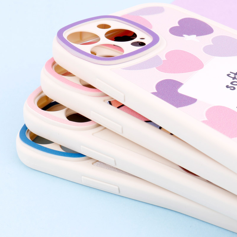 قاب طرح نقاشی محافظ لنزدار iPhone 13 Pro Max