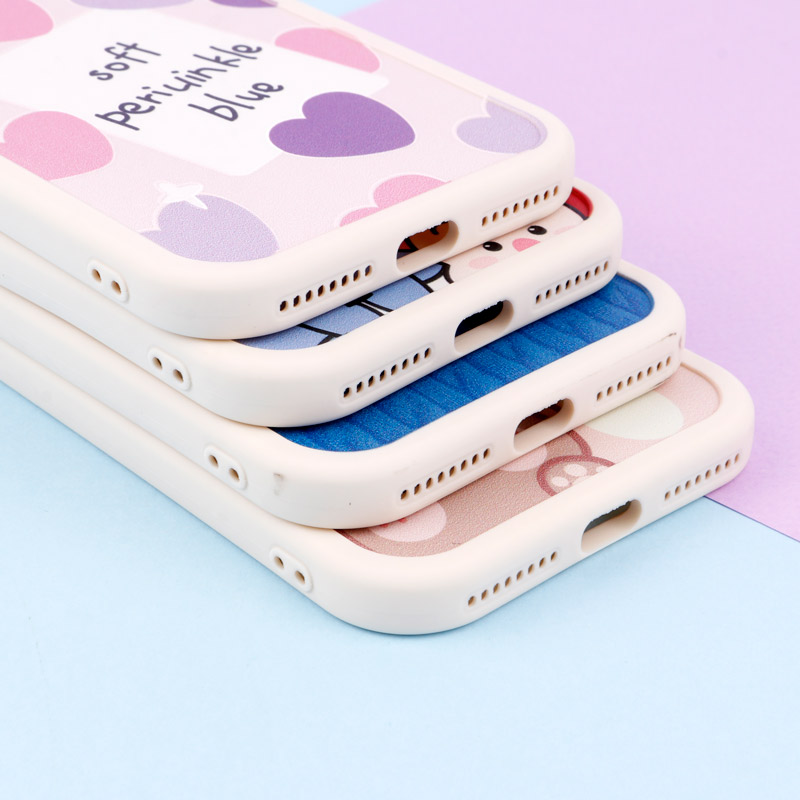 قاب طرح نقاشی محافظ لنزدار iPhone 7 Plus / 8 Plus