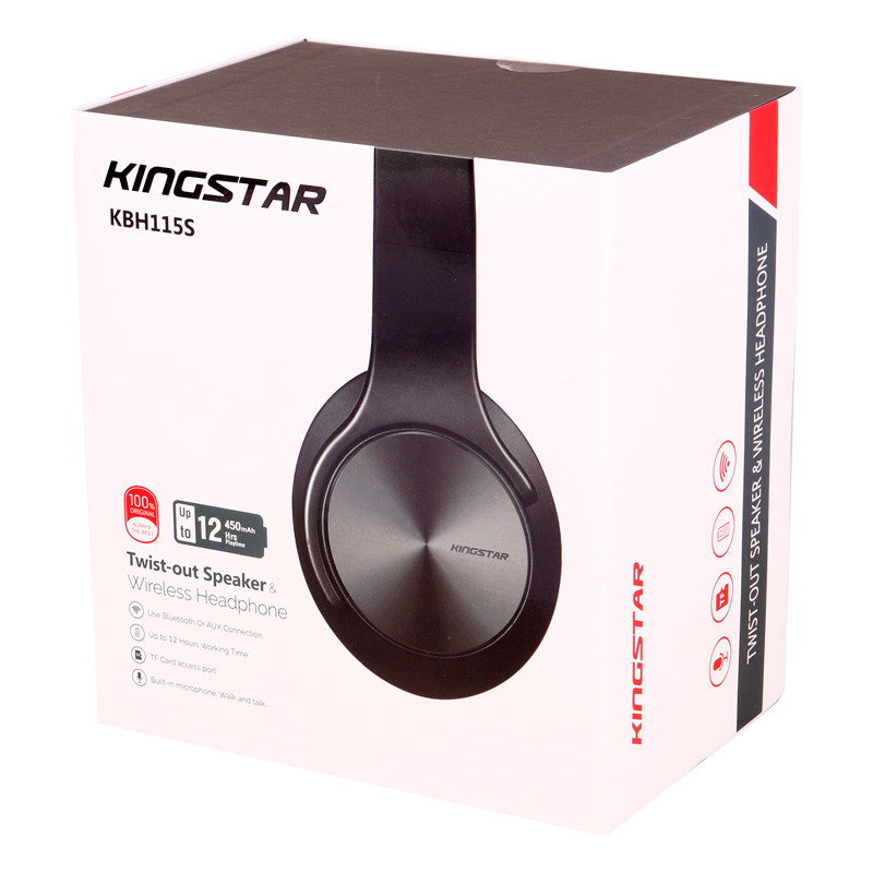 هدفون اسپیکرشو بلوتوثی رم خور KingStar KBH115S