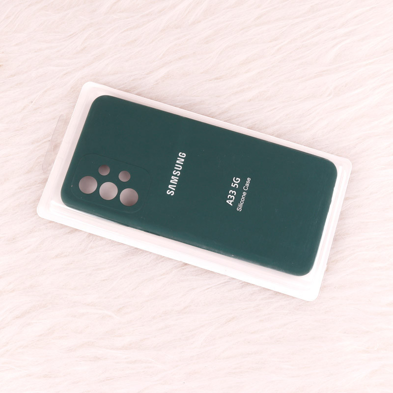 قاب سیلیکونی اصلی زیربسته سامسونگ Galaxy A33 5G محافظ لنزدار