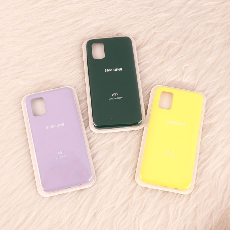 قاب سیلیکونی اصلی زیربسته سامسونگ Galaxy A51 4G