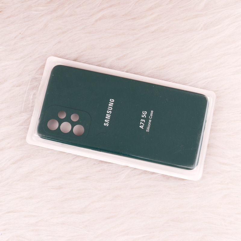 قاب سیلیکونی اصلی زیربسته سامسونگ Galaxy A73 محافظ لنزدار