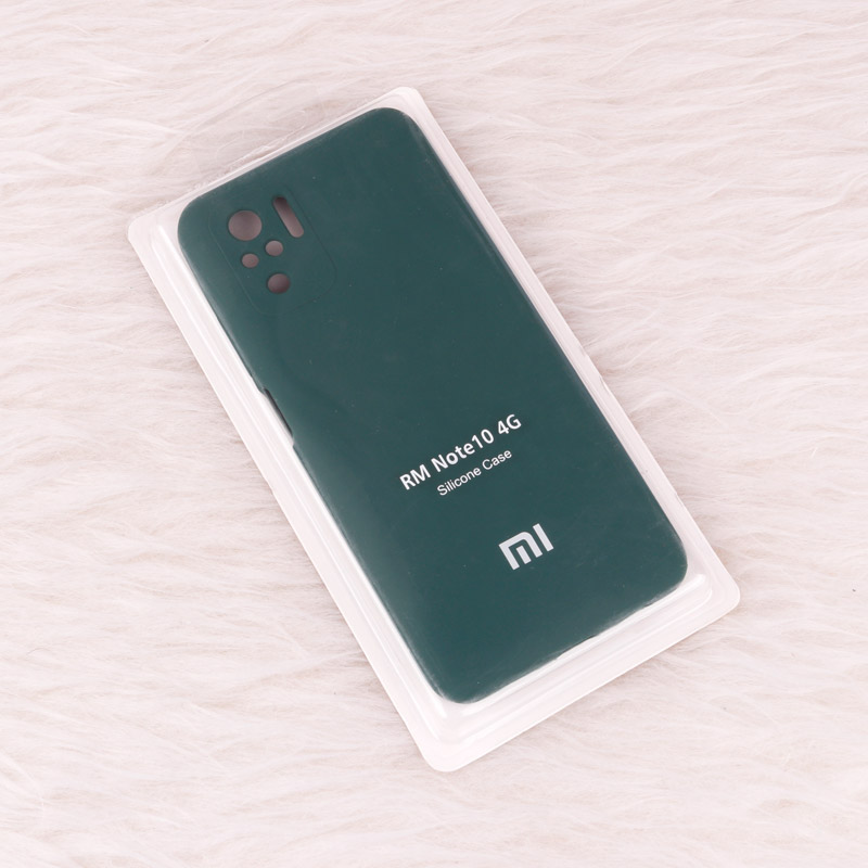 قاب سیلیکونی اصلی زیربسته شیائومی Redmi Note 10 / Note 10s محافظ لنزدار