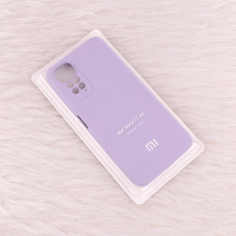 قاب سیلیکونی اصلی زیربسته شیائومی Redmi Note 11 / 11s محافظ لنزدار