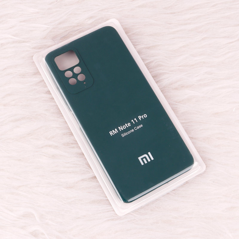 قاب سیلیکونی اصلی زیربسته شیائومی Redmi Note 11 Pro محافظ لنزدار