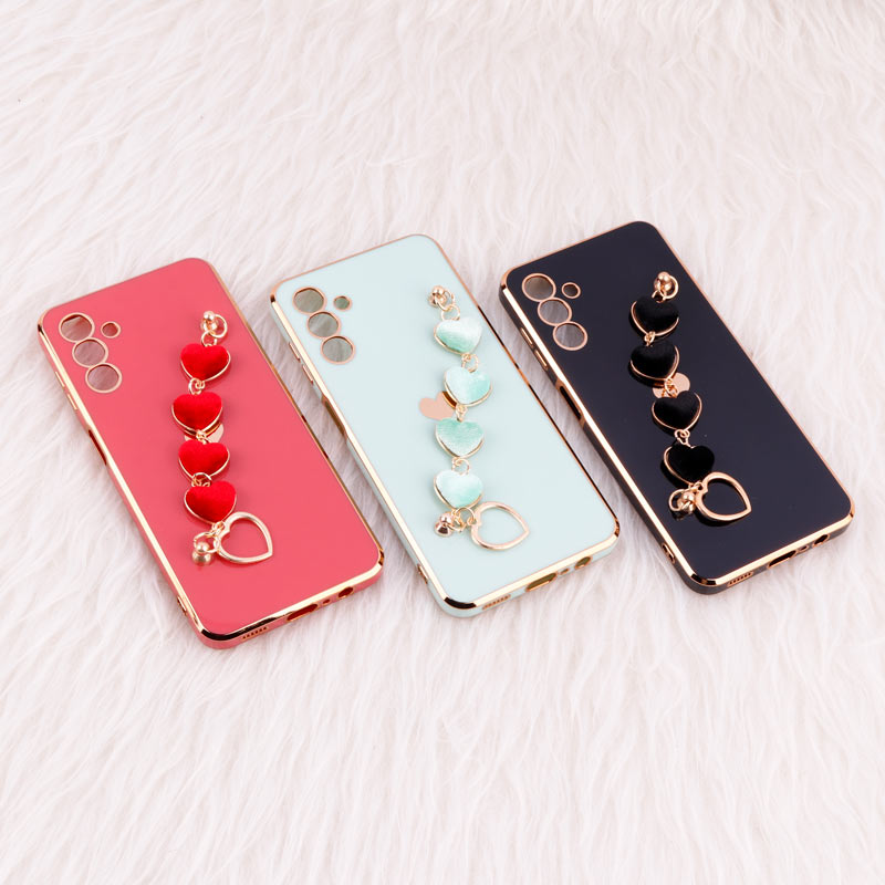 قاب My Case محافظ لنزدار + آویز دستی Samsung Galaxy A04s