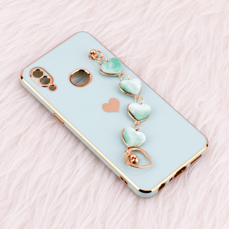 قاب My Case محافظ لنزدار + آویز دستی Samsung Galaxy A10s