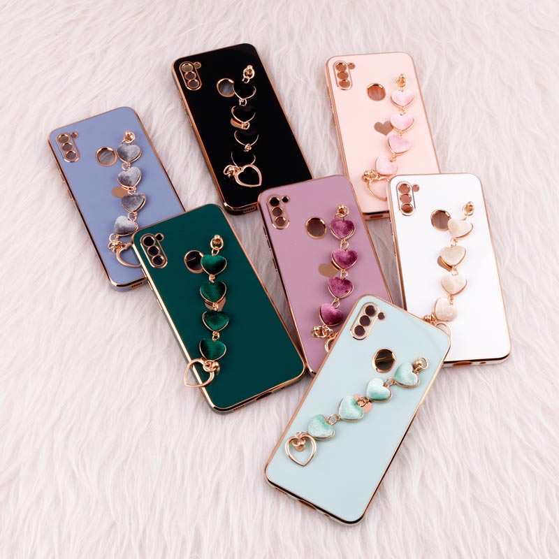 قاب My Case محافظ لنزدار + آویز دستی Samsung Galaxy A11