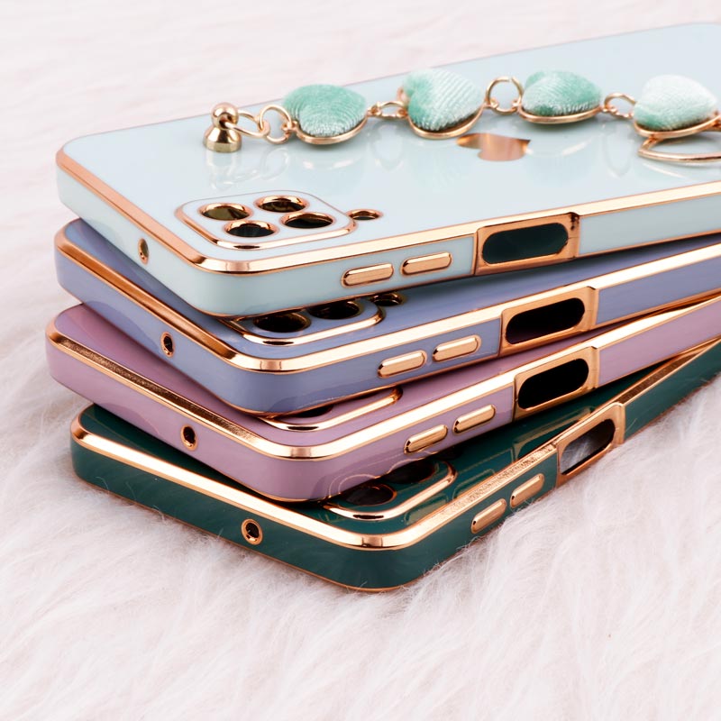 قاب My Case محافظ لنزدار + آویز دستی Samsung Galaxy A12 / M12