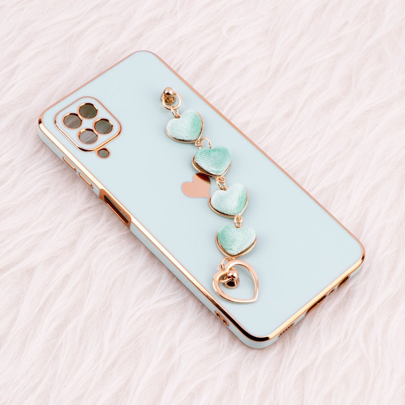 قاب My Case محافظ لنزدار + آویز دستی Samsung Galaxy A12 / M12
