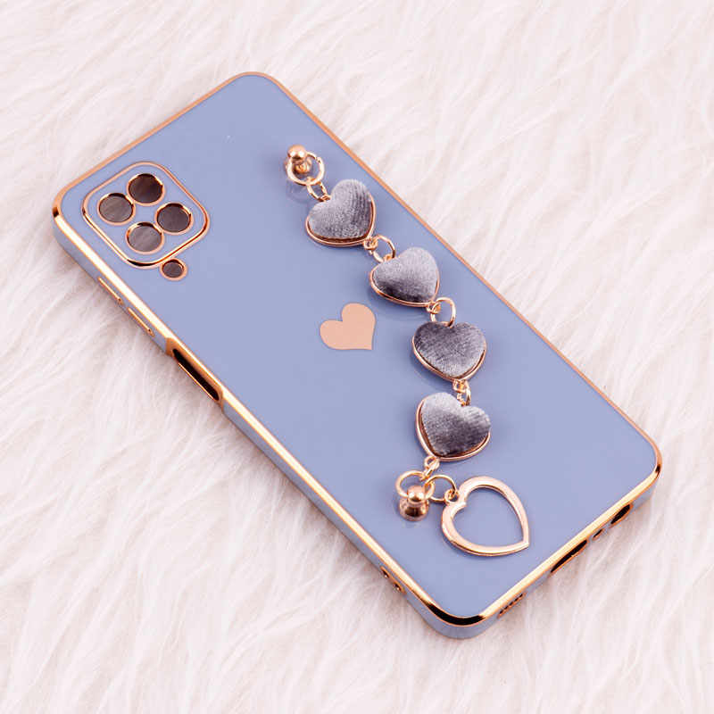 قاب My Case محافظ لنزدار + آویز دستی Samsung Galaxy A12 / M12