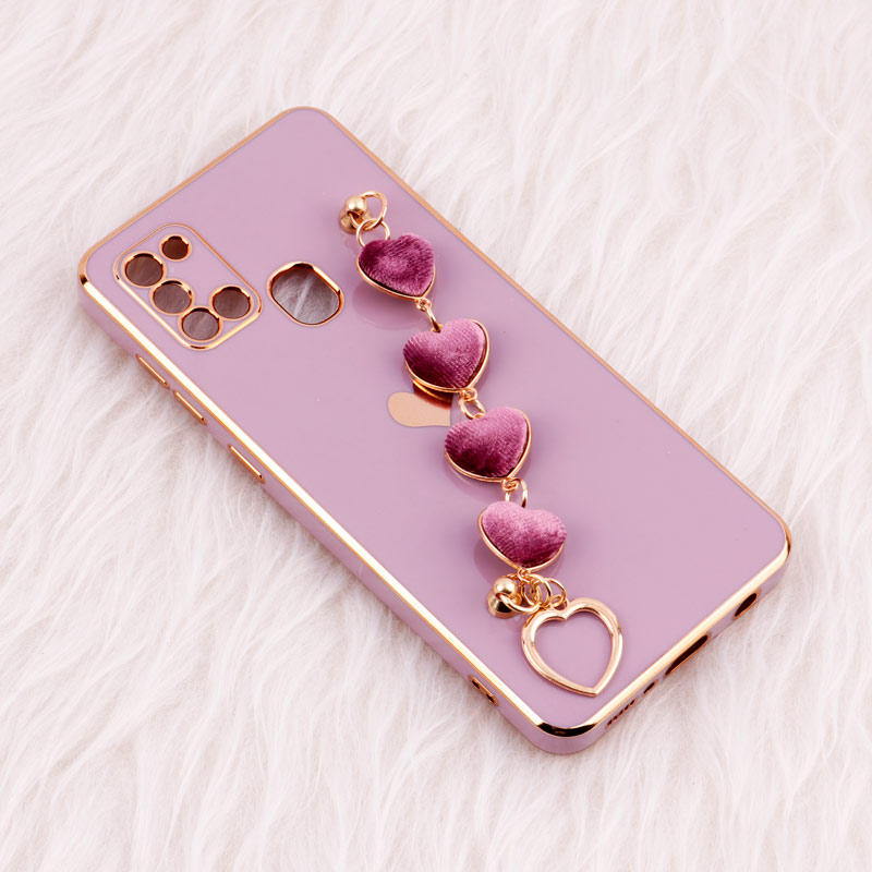 قاب My Case محافظ لنزدار + آویز دستی Samsung Galaxy A21s