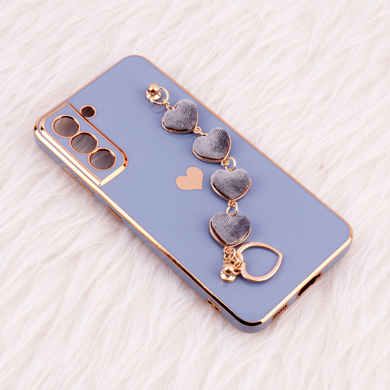 قاب My Case محافظ لنزدار + آویز دستی Samsung Galaxy S21 FE