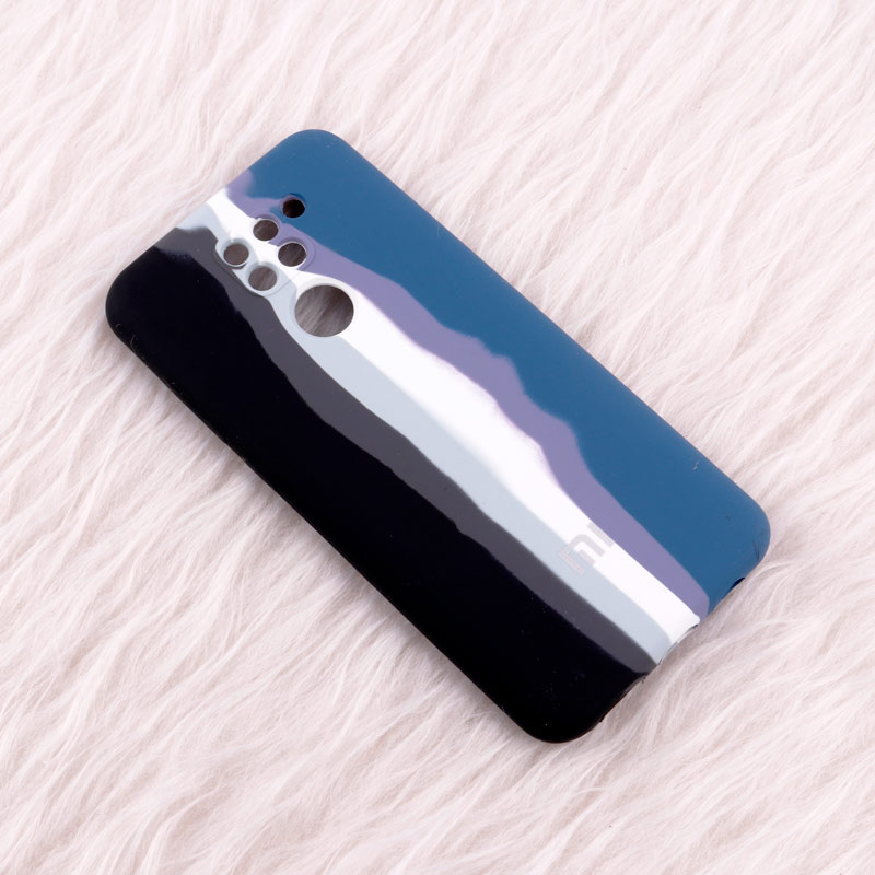 قاب سیلیکونی اورجینال رنگین کمانی محافظ لنزدار Xiaomi Redmi Note 9