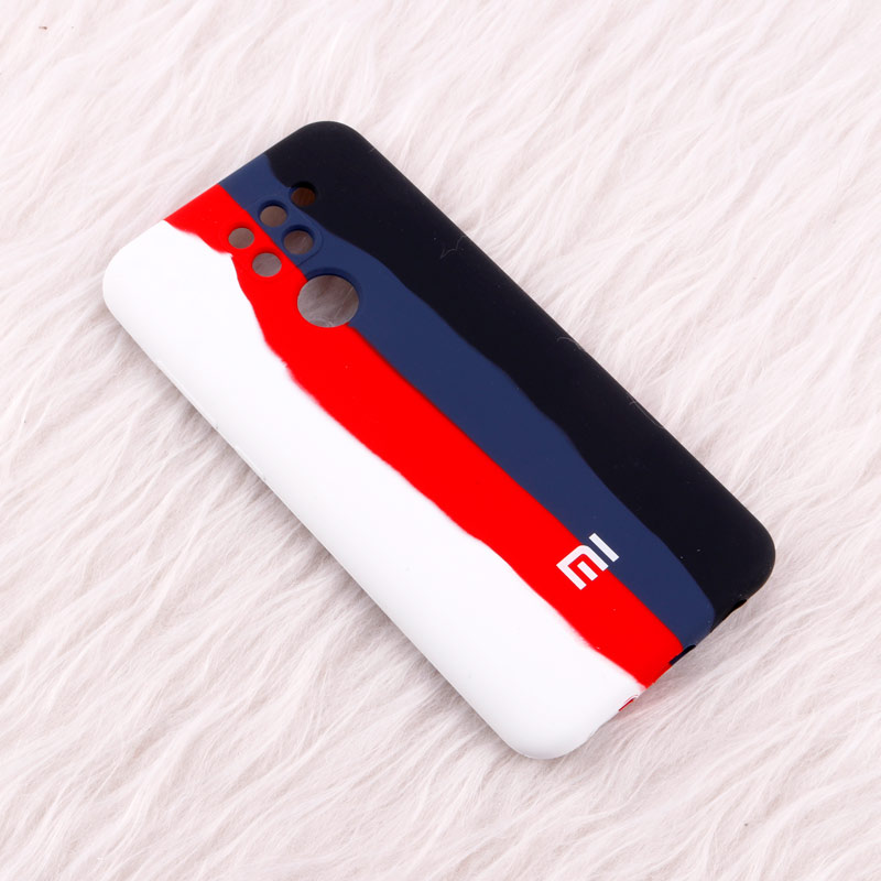 قاب سیلیکونی اورجینال رنگین کمانی محافظ لنزدار Xiaomi Redmi Note 9