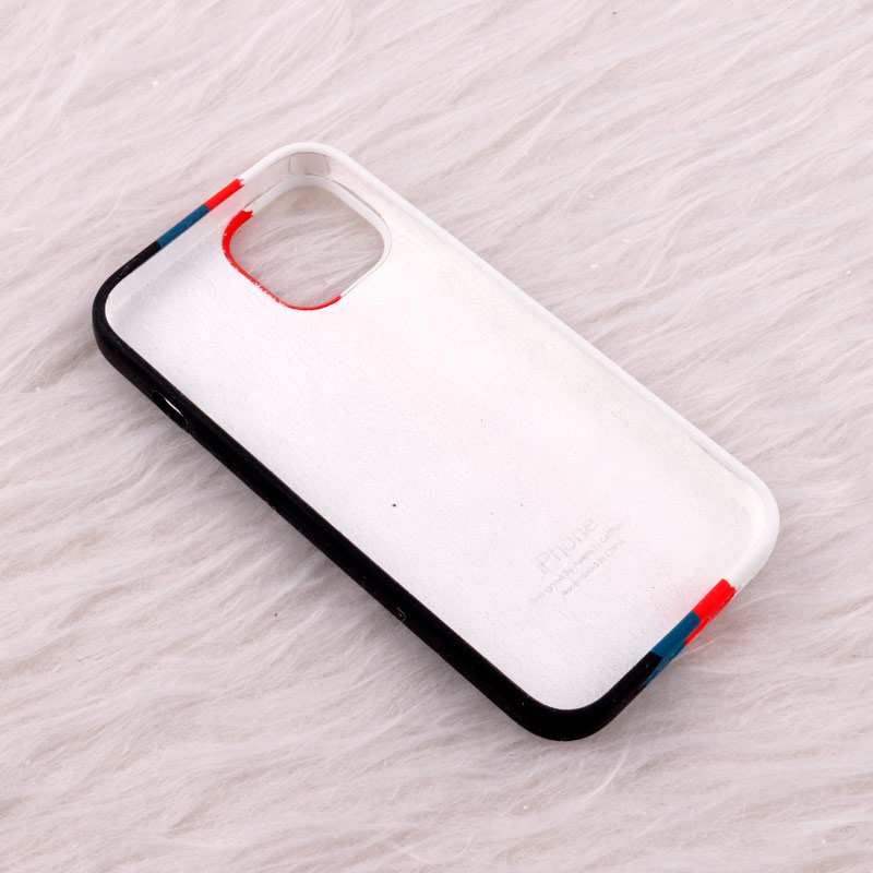 قاب سیلیکونی اورجینال رنگین کمانی iPhone 14