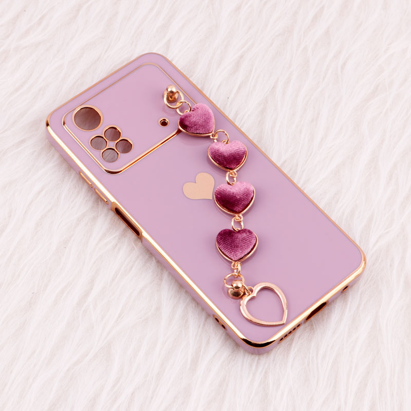 قاب My Case محافظ لنزدار + آویز دستی Xiaomi Poco M4 Pro