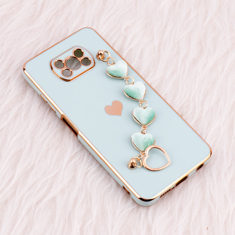 قاب My Case محافظ لنزدار + آویز دستی Xiaomi Poco X3
