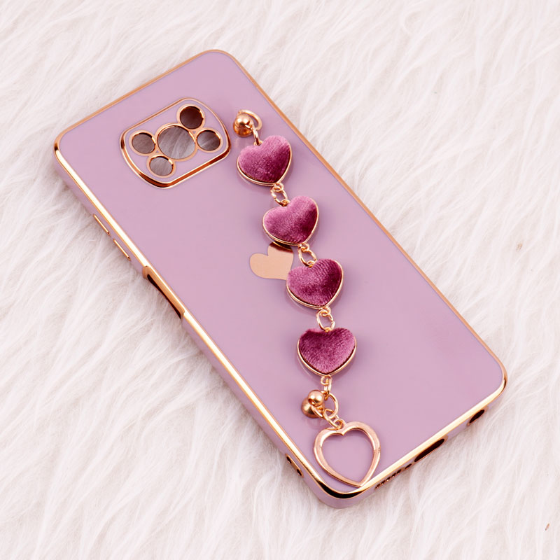 قاب My Case محافظ لنزدار + آویز دستی Xiaomi Poco X3