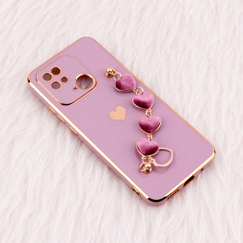 قاب My Case محافظ لنزدار + آویز دستی Xiaomi Redmi 10C
