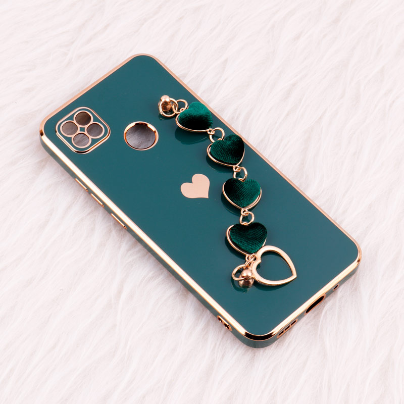 قاب My Case محافظ لنزدار + آویز دستی Xiaomi Redmi 9C