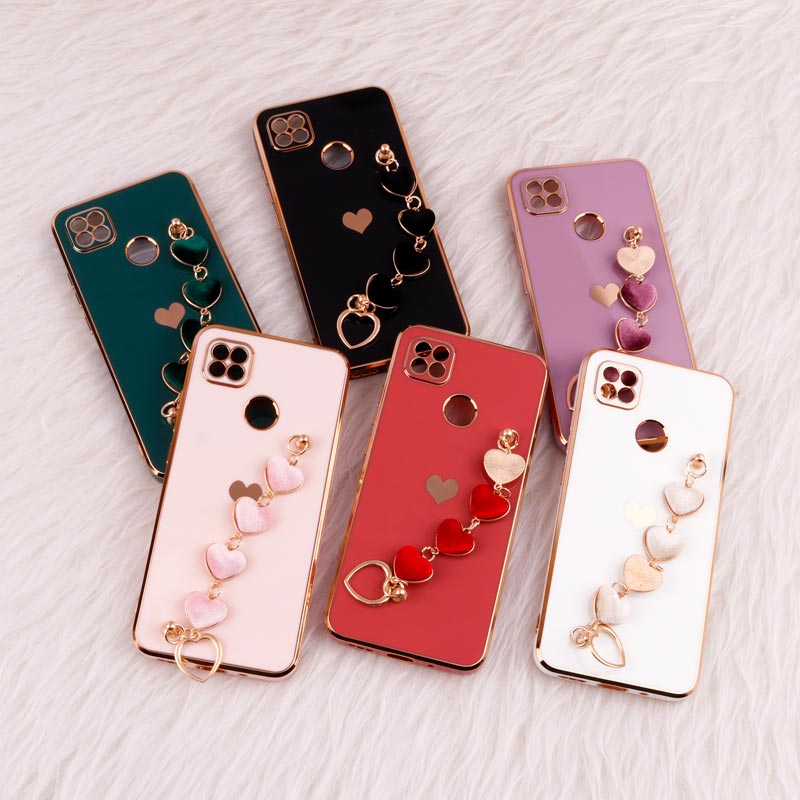 قاب My Case محافظ لنزدار + آویز دستی Xiaomi Redmi 9C