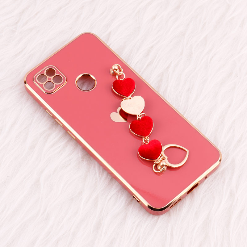قاب My Case محافظ لنزدار + آویز دستی Xiaomi Redmi 9C