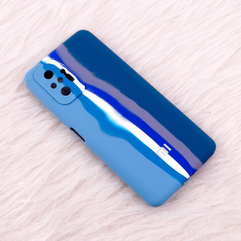 قاب سیلیکونی اورجینال رنگین کمانی محافظ لنزدار Xiaomi Note 10 Pro