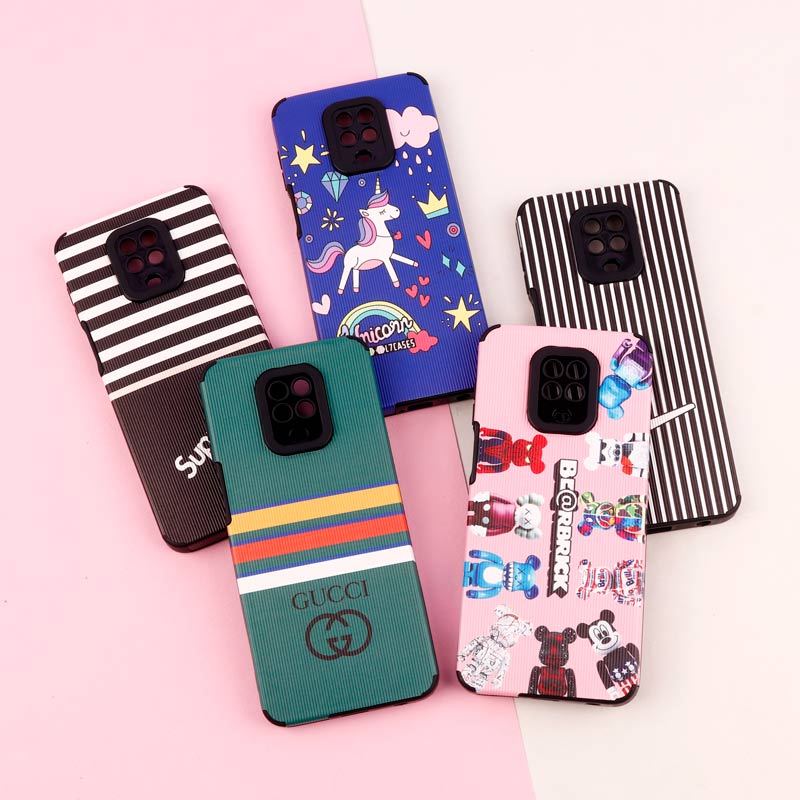 قاب هاشور دار طرح دار Xiaomi Redmi Note 9s