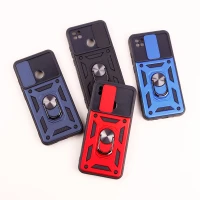 قاب ضد ضربه محافظ لنزدار کشویی هولدر دار بتمن Xiaomi Redmi 9C