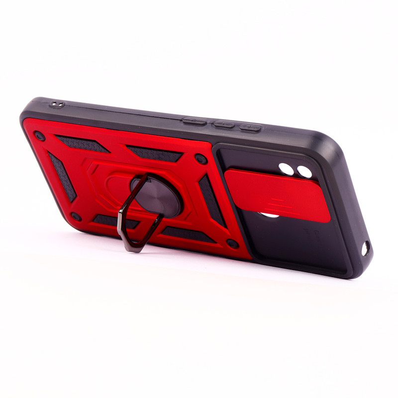 قاب ضد ضربه محافظ لنزدار کشویی هولدر دار بتمن Xiaomi Redmi 9C